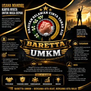 BARETTA Babel Tingkatkan Potensi UMKM untuk Mendorong Kemandirian Ekonomi Masyarakat.